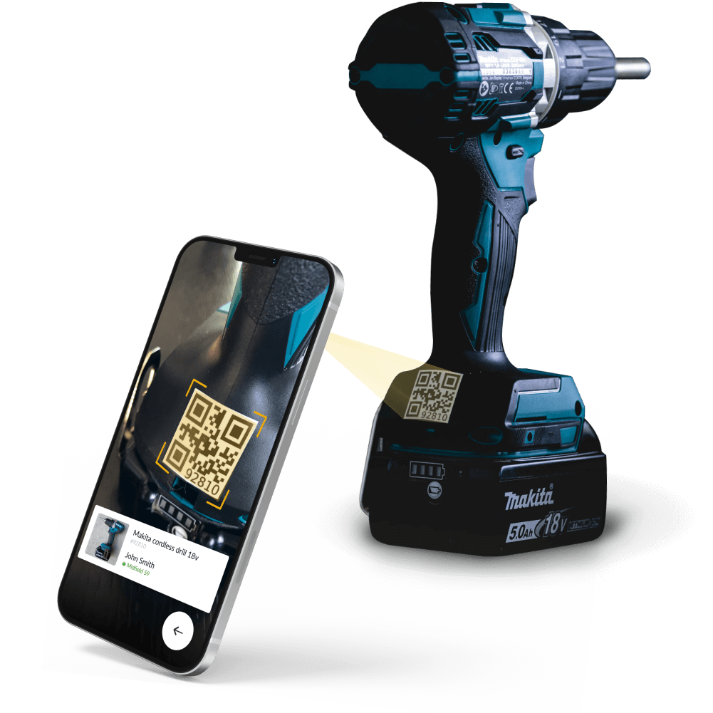 Remato Tools QR scanning
