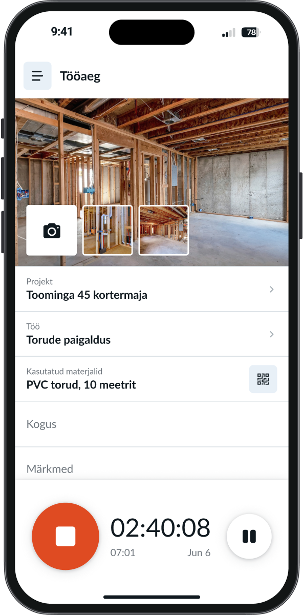 Remato ajaarvestus koos fotodega