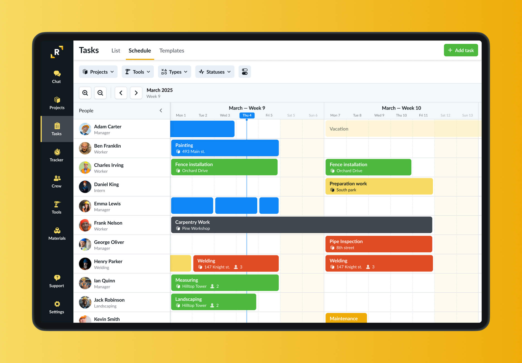 Construction ERP Software