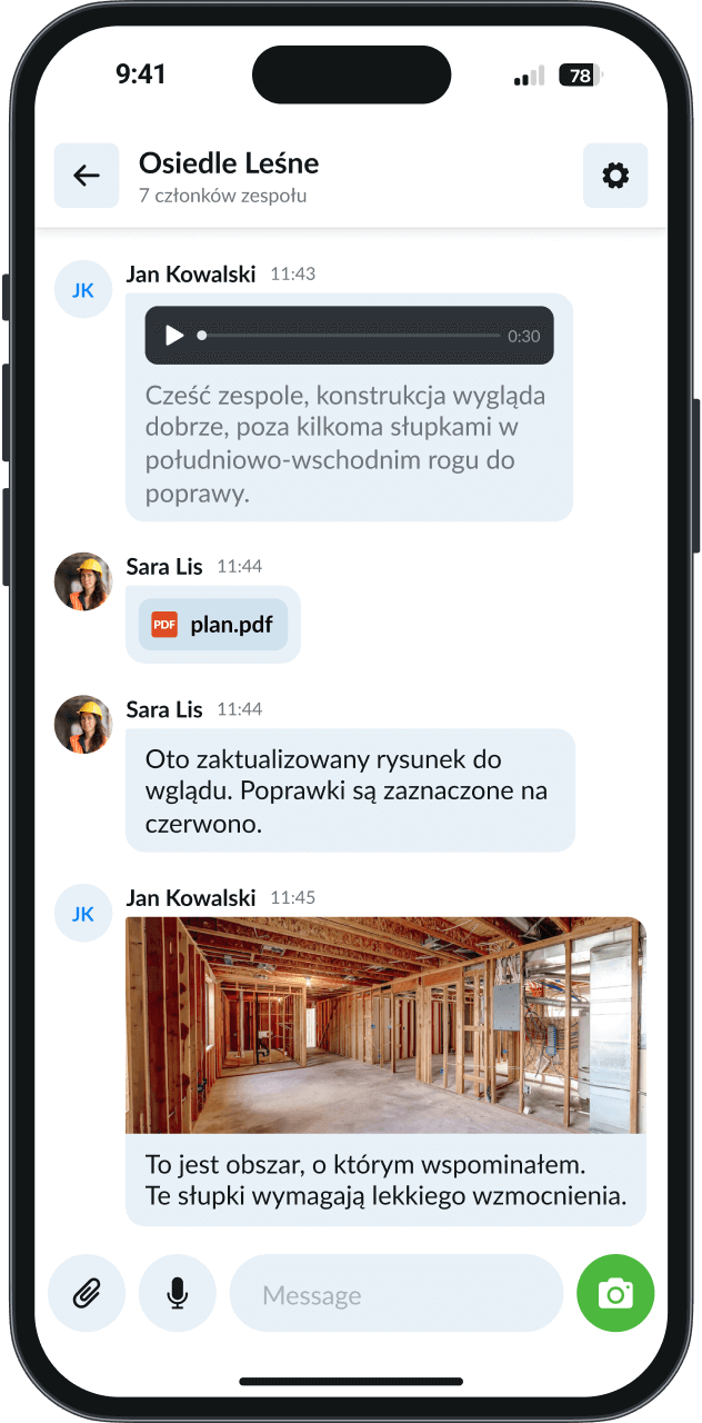 Oprogramowanie do komunikacji budowlanej Remato