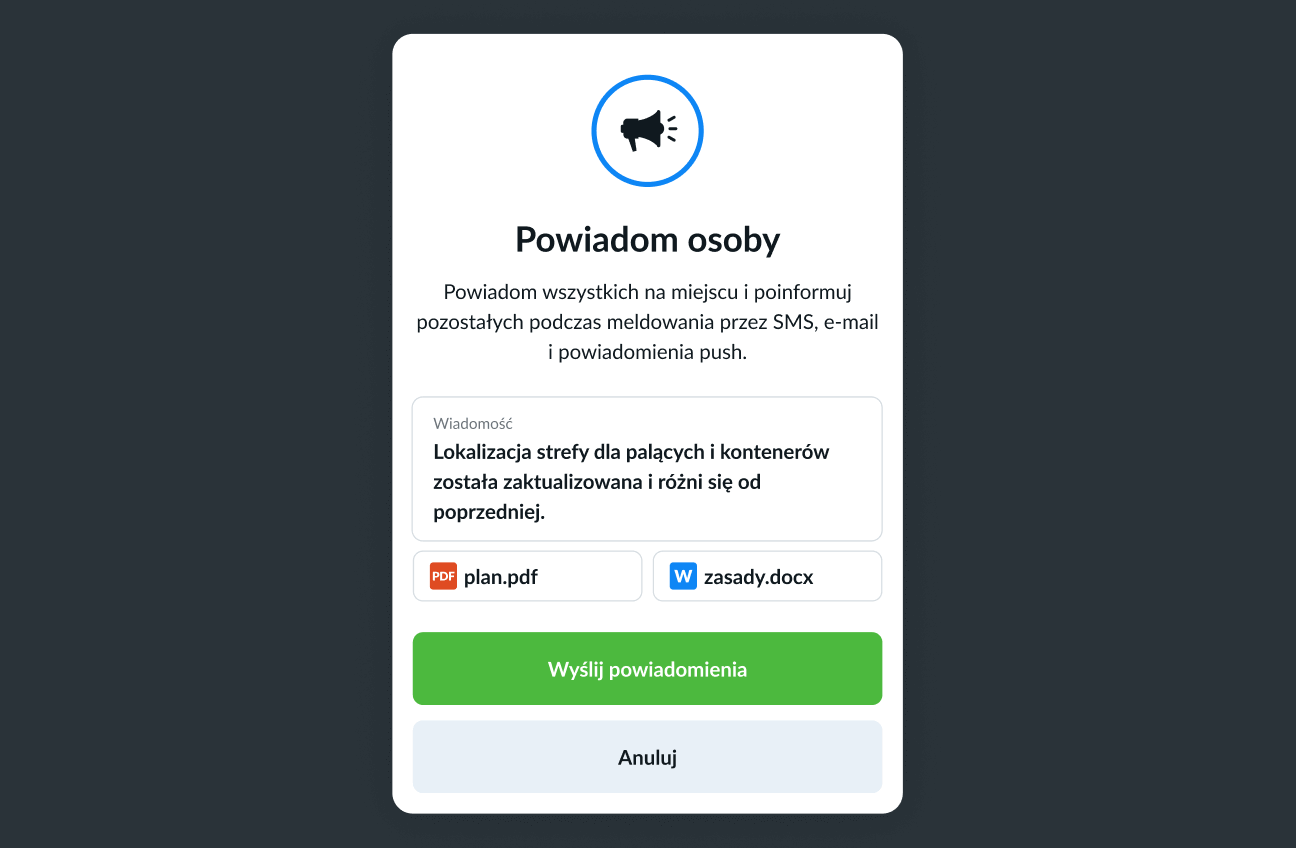 Tablica informacyjna online Remato