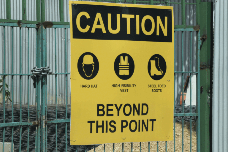 Construction site safety