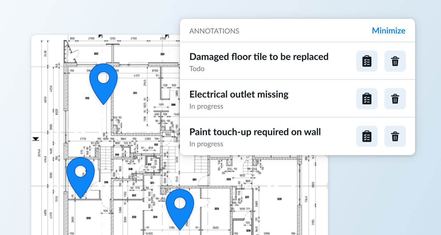 Blueprint annotations
