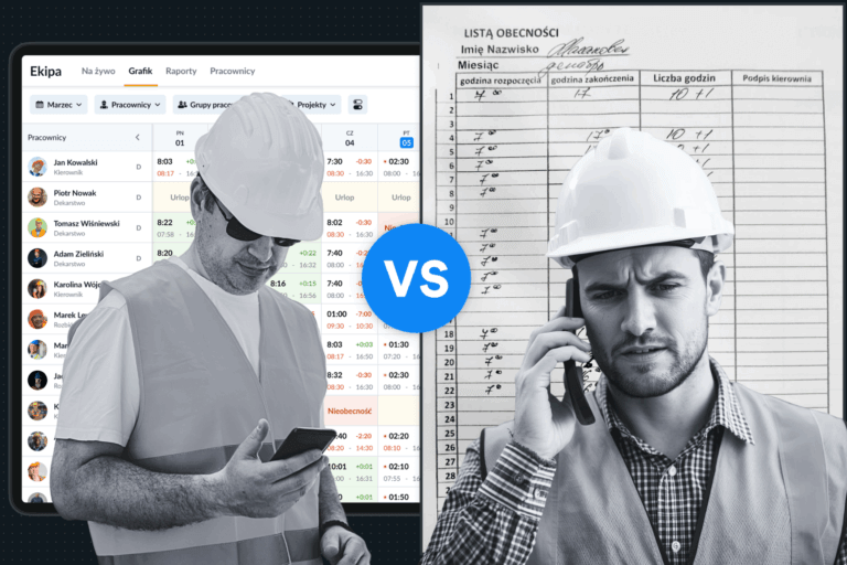 construction time tracking
