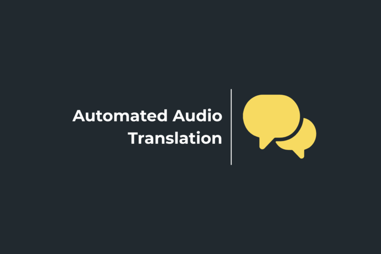 Automated Audio Translation Remato
