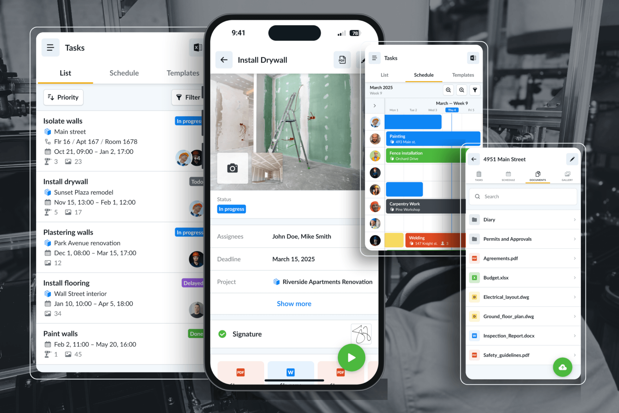 Assign Tasks To Construction Crews Digitally Remato